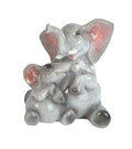 Elephant with Calf Figurine