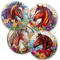 Horses Coaster Set